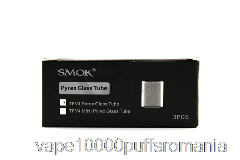 Vape Romania Smok Tfv4 Tank & Mini Pyrex Glass Tub Tfv4 Mini Tank - Un Singur Tub De Sticla